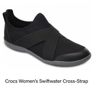 NWT CROCS Black Swiftwater Shoes